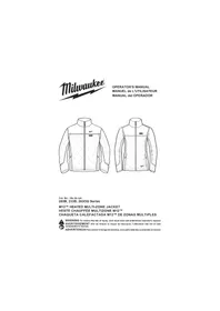 Notice MILWAUKEE M12 AXIS 23321 Veste chauffante