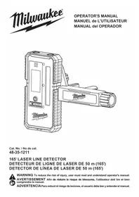 Notice MILWAUKEE 48351211 Rangefinder