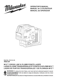 Notice MILWAUKEE M12 362221 Rangefinder