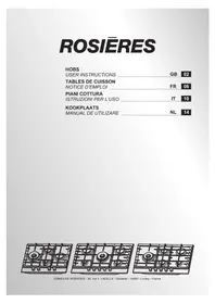 Notice ROSIERES RHG75WC5X Fornuis