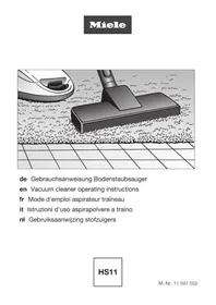 Notice MIELE COMPLETE C2 PARQUET XL Aspirateur sans sac