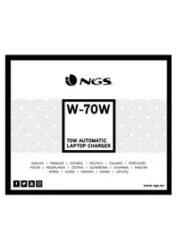 Notice NGS W70W Chargeur d'ordinateur portable