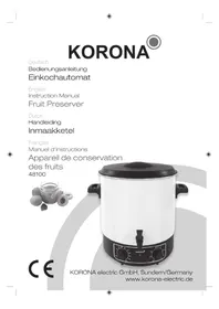 Notice KORONA 48100 Wasserspender