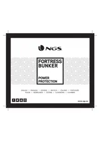 Notice NGS FORTRESS BUNKER Nepřerušovaný zdroj energie