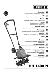 Notice ATIKA BH 1400 N Kultivátor