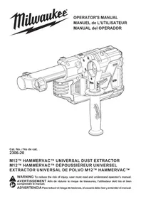 MILWAUKEE M12 HammerVac 230622 - Aspiradora