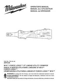 Notice MILWAUKEE M18 FORCE LOGIC 2978OKIT Herramienta de mano