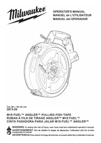 Notice MILWAUKEE M18 FUEL ANGLER 2873B22 Measuring tool