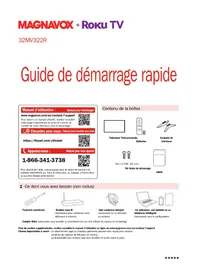 Notice MAGNAVOX 32MV322R Téléviseur