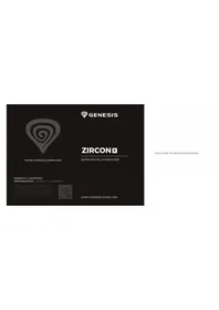 Notice Genesis ZIRCON X Souris