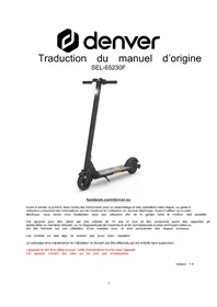 Notice DENVER SEL65230F Scooter