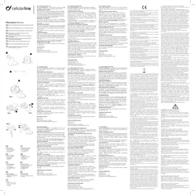 Notice Cellular Line PILOT ACTIVE WIRELESS Kit d'encastrement