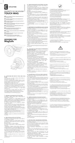 Notice Cellular Line TOUCH MAG Kit d'encastrement