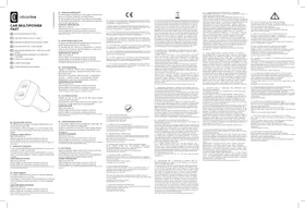 Notice Cellular Line CAR MULTIPOWER FAST Chargeur de piles