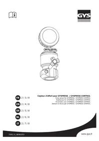 Notice GYS GYSPRESS CONTROL Capteur