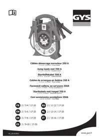 Notice GYS JUMP LEADS PRO 500A Câbles de démarrage