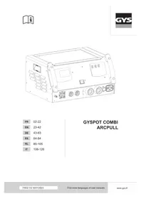 Notice GYS GYSPOT COMBI ARCPULL Generatore