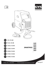 Notice GYS SMARTMIG 152 Saldatrice