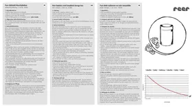 Notice Reer 90408 Bouteille isolante