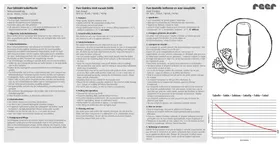 Notice Reer 90708 Bouteille isolante