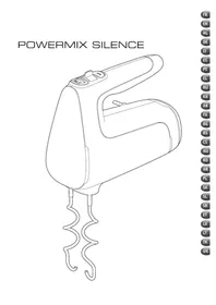 Notice MOULINEX SILENCE HM650E10 Batteur électrique