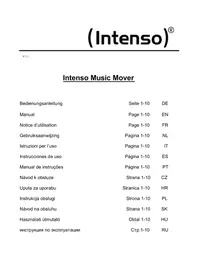 Notice INTENSO MUSIC MOVER Lecteur mp3