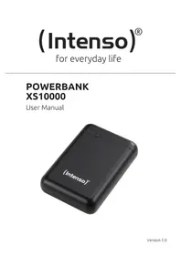 Notice INTENSO XS10000 Batterie portable