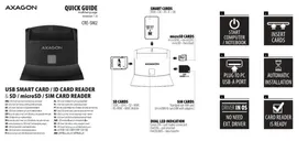 Notice Axagon CRESM2 Terminal de paiement