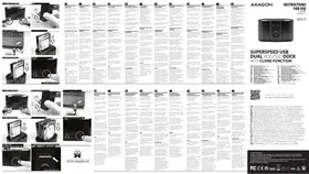 Notice Axagon ADSAST Station d'acceuil