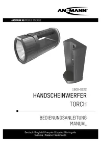 Notice ANSMANN 16000222 Taschenlampe