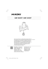 Notice HITACHI UM 16VST Mixer