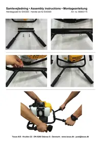 Notice Texas EA 5300 Perceuse thermique