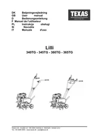 Notice Texas LILLI 345TG Glebogryzarka