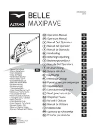 Notice Lescha BELLE MAXIPAVE Truelle mécanique