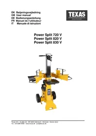 Notice Texas POWER SPLIT 830V Distributor