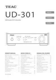 Notice TEAC UD301X Convertisseur numérique-analogique
