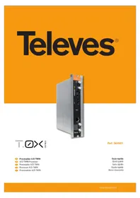 Notice TELEVES T.0X AD 564901 Recepteur