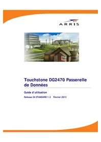 Notice Arris SURFBOARD DG2470ANA Routeur