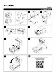 Notice Bixolon XL540 Imprimante thermique