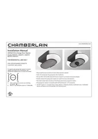 CHAMBERLAIN B4613TC - Garage door