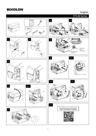 Notice Bixolon XT340 Imprimante d'étiquettes