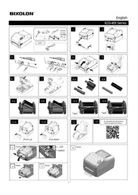 Notice Bixolon XD340T Imprimante d'étiquettes