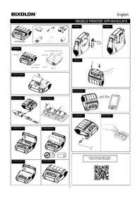Notice Bixolon SPPR410 Téléphone mobile