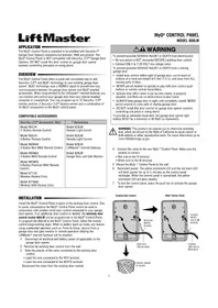 Notice LIFT-MASTER 888LM Déclencheur à distance