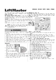 Notice LIFT-MASTER 878MAX Hogar inteligente
