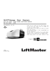 Notice LIFT-MASTER 8155W Puerta de garaje
