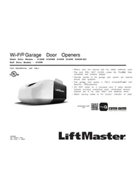 Notice LIFT-MASTER 8165W Puerta de garaje
