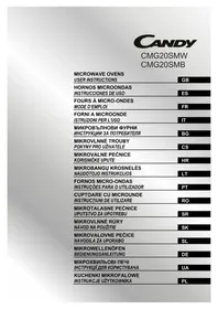 Notice CANDY CMG20SMW вбудована духовка