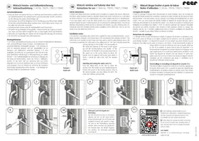 Notice Reer WINLOCK 70021 Serrure de fenêtre