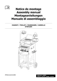 Notice GYS GYSFLASH TROLLEY XL Chariot roulant